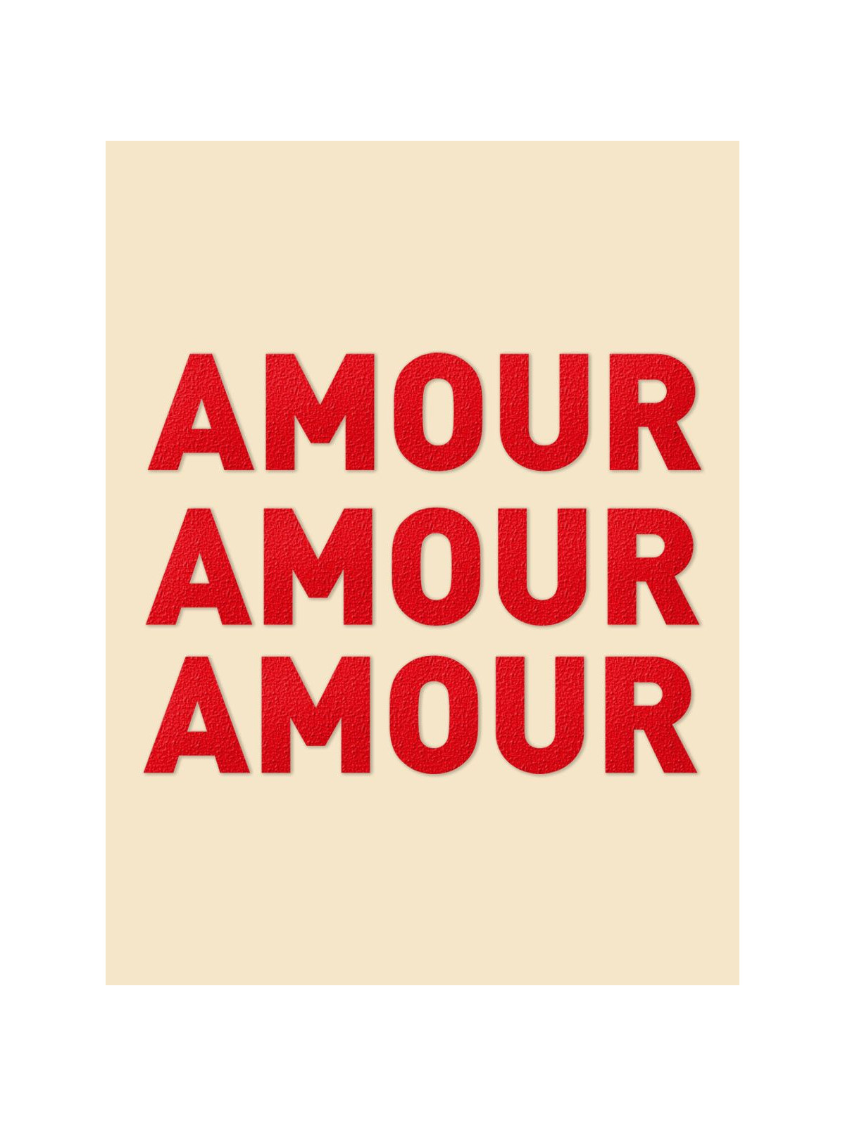 Body bébé ''Amour Amour Amour''