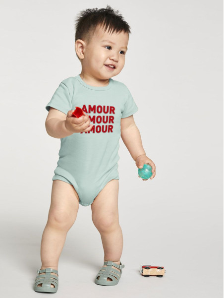 Body bébé ''Amour Amour Amour''