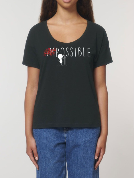 T-shirt femme " Possible"