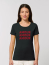 T-shirt femme "Amour Amour Amour"