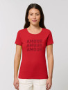 T-shirt femme "Amour Amour Amour"