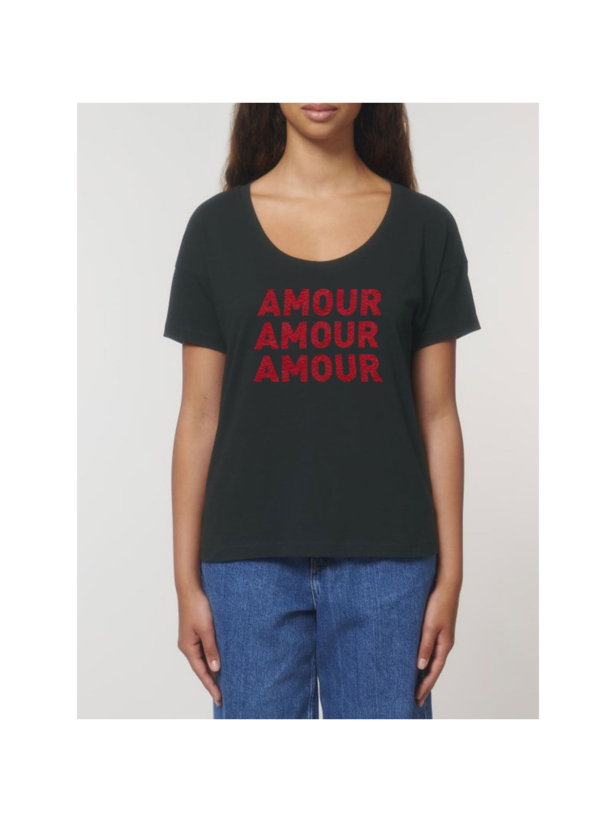 Tee shirt loose AMOUR AMOUR AMOUR