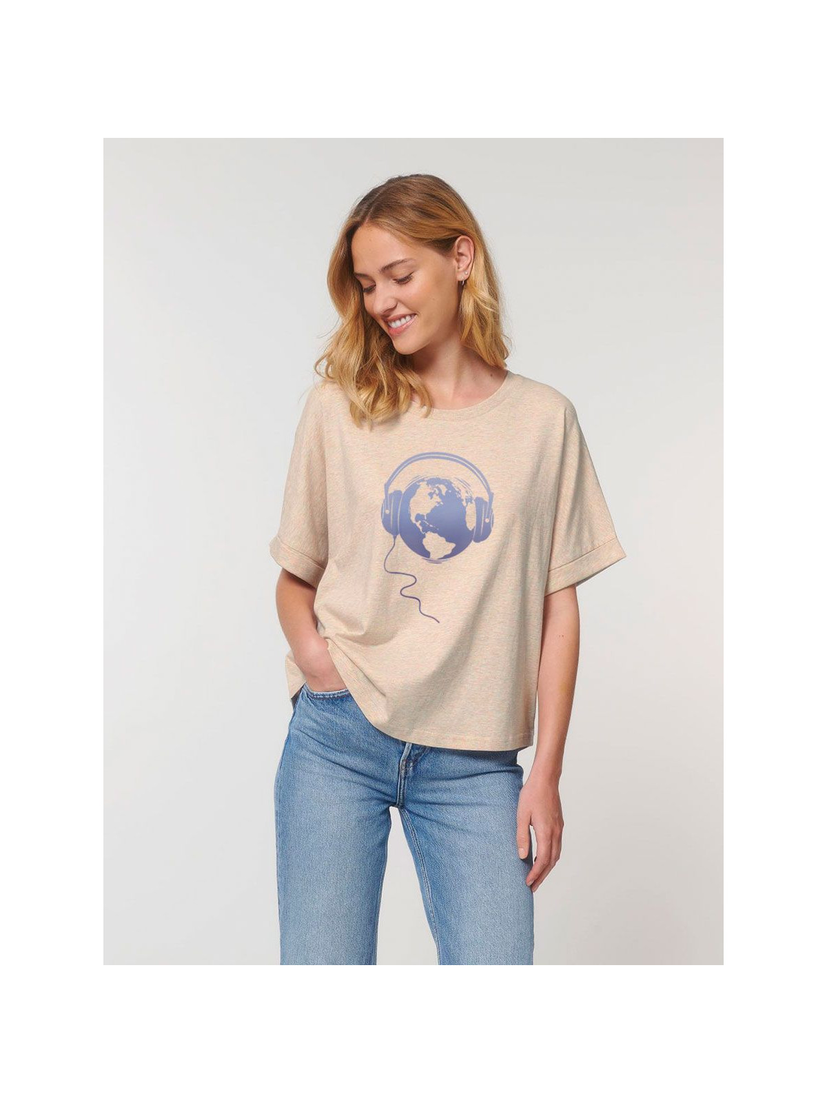 T-shirt femme "Ecoute la Terre"