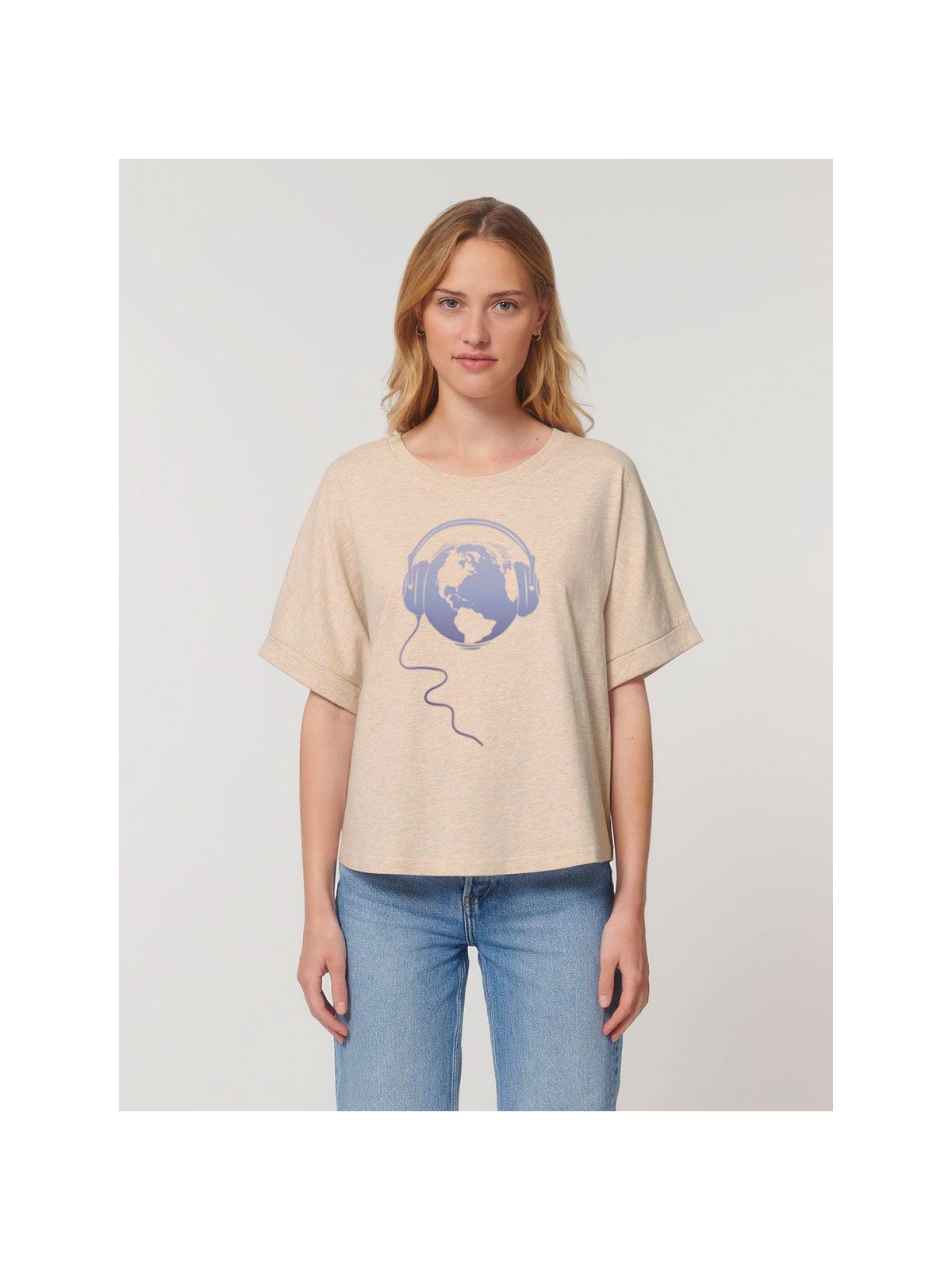 T-shirt femme "Ecoute la Terre"