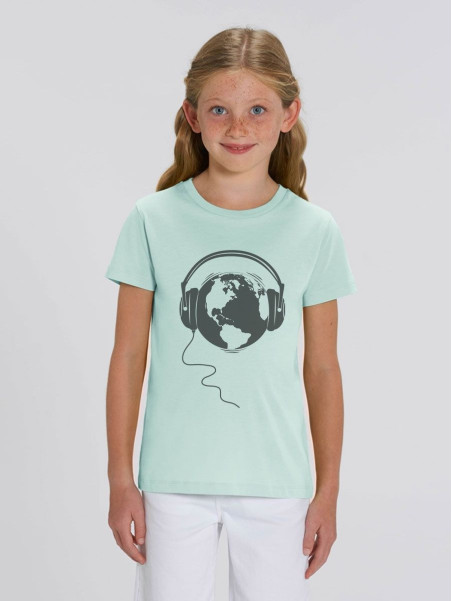 Tee shirt enfant "Ecoute la Terre"