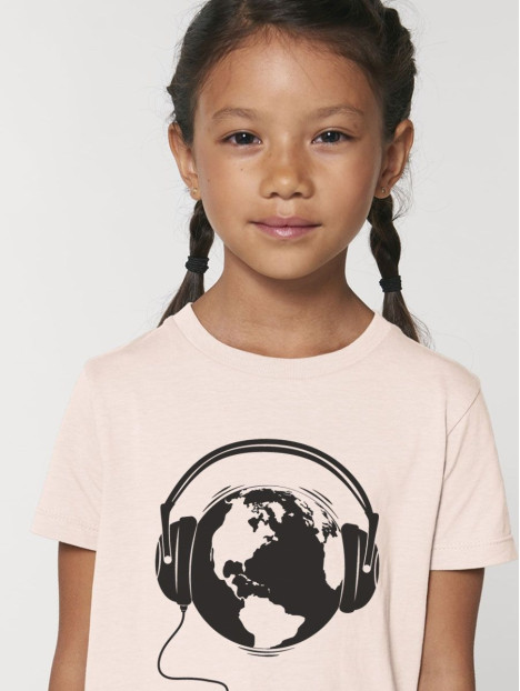 Tee shirt enfant "Ecoute la Terre"